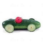 Гоночный автомобиль из овощей10